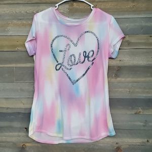 NWOT JUSTICE girls shirt sz 20 plus